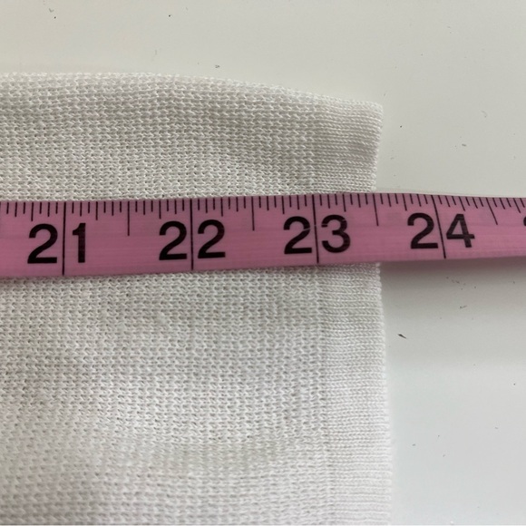 J.Crew White Linen Blend Open Duster Long Sleeve Cardigan Sweater - Picture 12 of 14